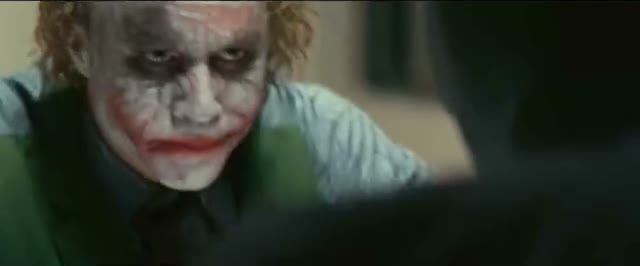 Still from Batman Interrogates the Joker