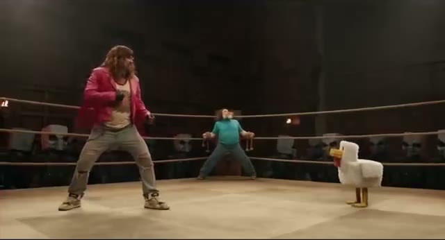 Still from Chicken Jockey