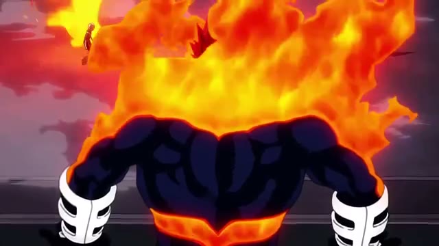 Still from Deku vs Todoroki