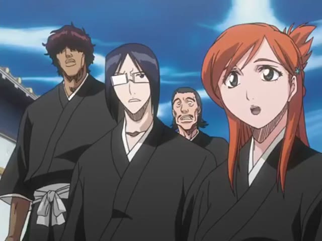 Still from Ichigo vs Byakuya Bankai