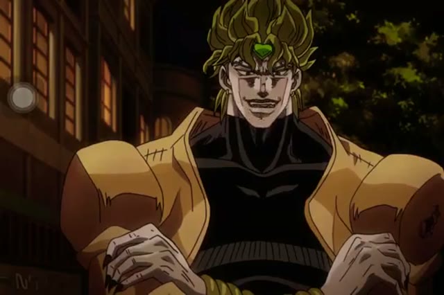 Still from Jotaro vs DIO
