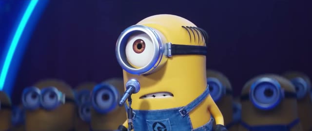 Still from the Papa Mama Loca Pipa scene in Despicable Me