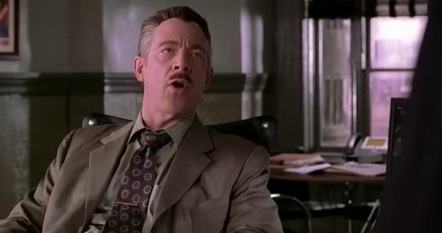Still from the Could You Pay Me in Advance? scene in Spider-Man