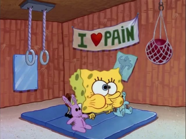 Still from the Help Wanted scene in SpongeBob SquarePants