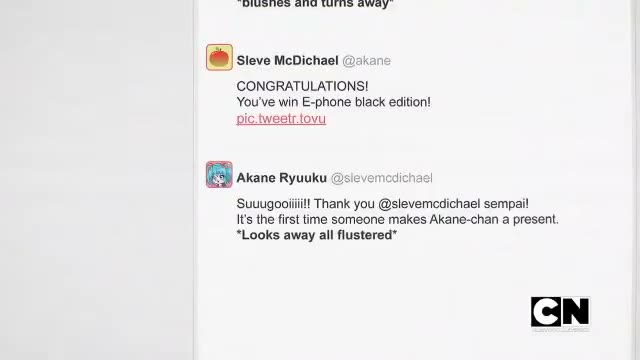 Still from the Akane Ryuku scene in The Amazing World of Gumball